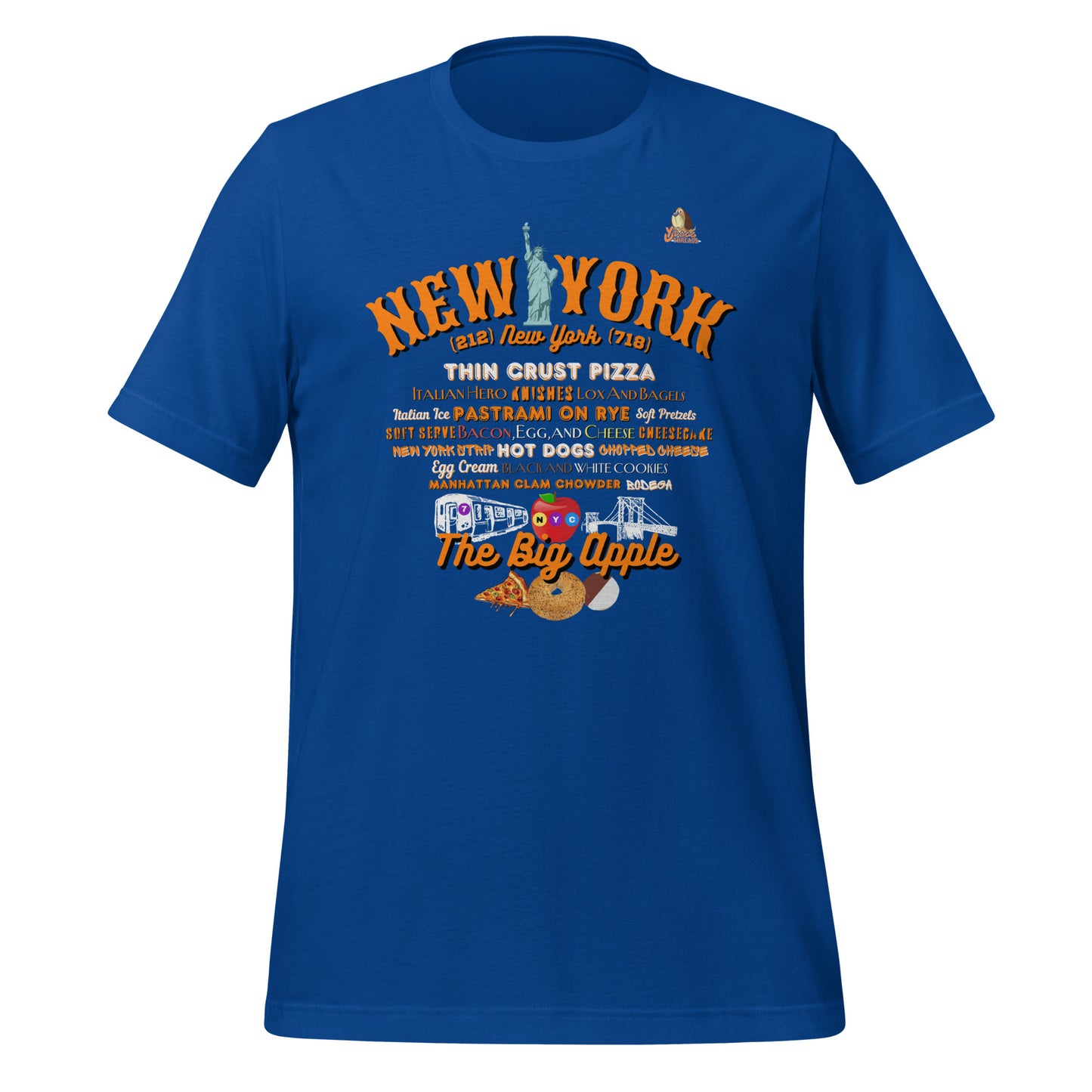 New York Amazins' (Queens) Unisex T-Shirt (Bella + Canvas 3001)